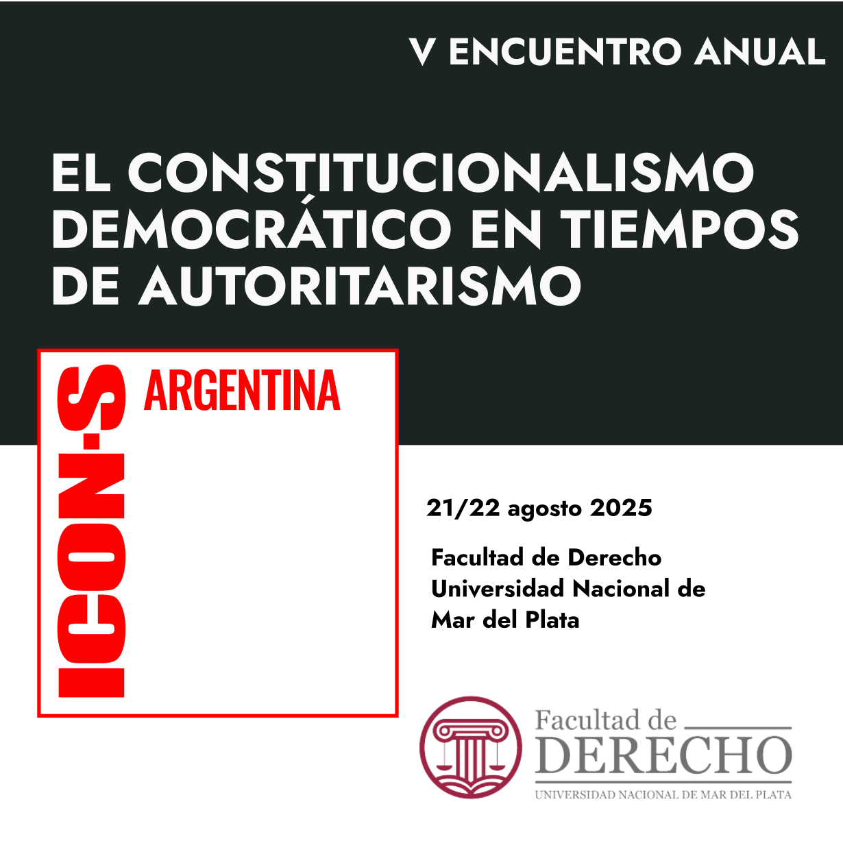 V Encuentro Anual ICON•S Argentina (Programa provisorio)