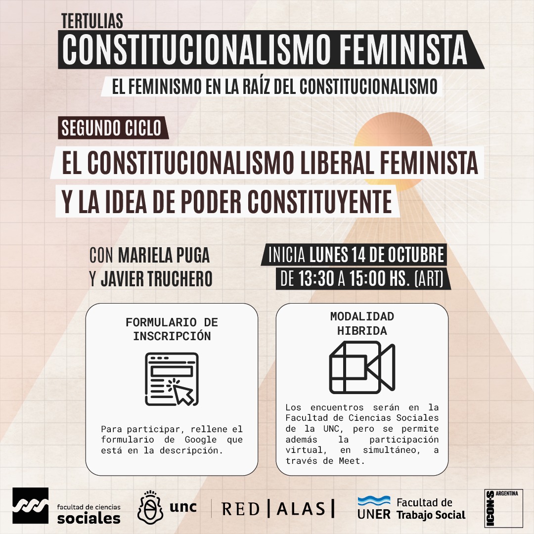 Tertulias: Constitucionalismo Feminista. El Feminismo En La Raíz Del Constitucionalismo